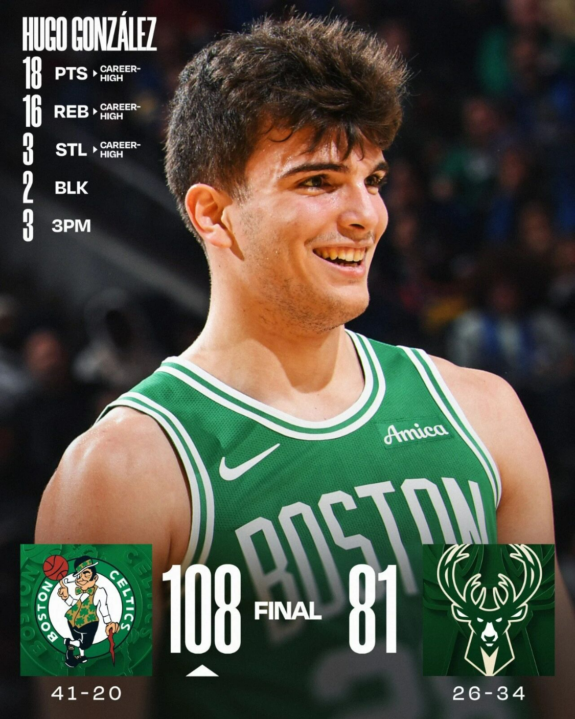 星空体育官网下载-又爆一个！单场轰下18分16篮板3抢断，28顺位啊，绿军眼光真毒辣